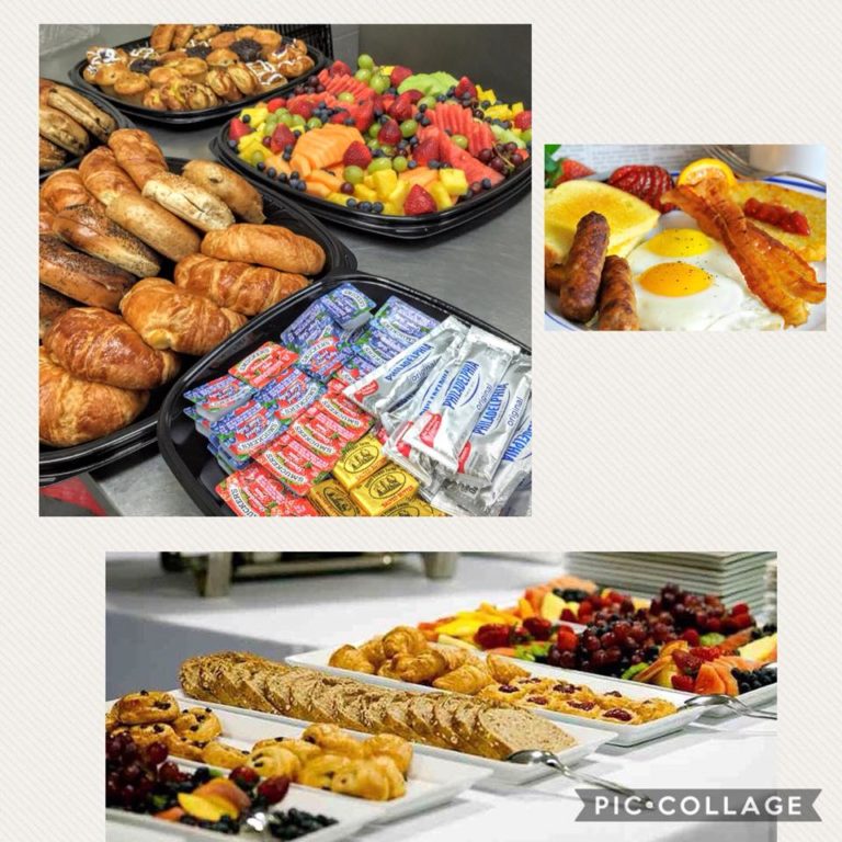 Breakfast Trays Marshall's catering & special events